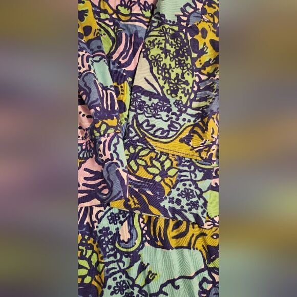 Lilly Pulitzer Catitude Christie Dress 100% Pima Cotton Size XXS - Picture 7 of 11